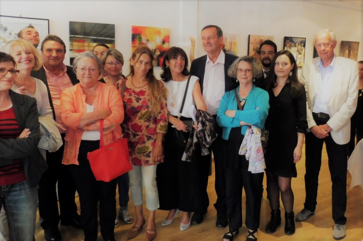 Caruana Clémence Exposition Galerie la Mosaïque à Saint-Jean 2017